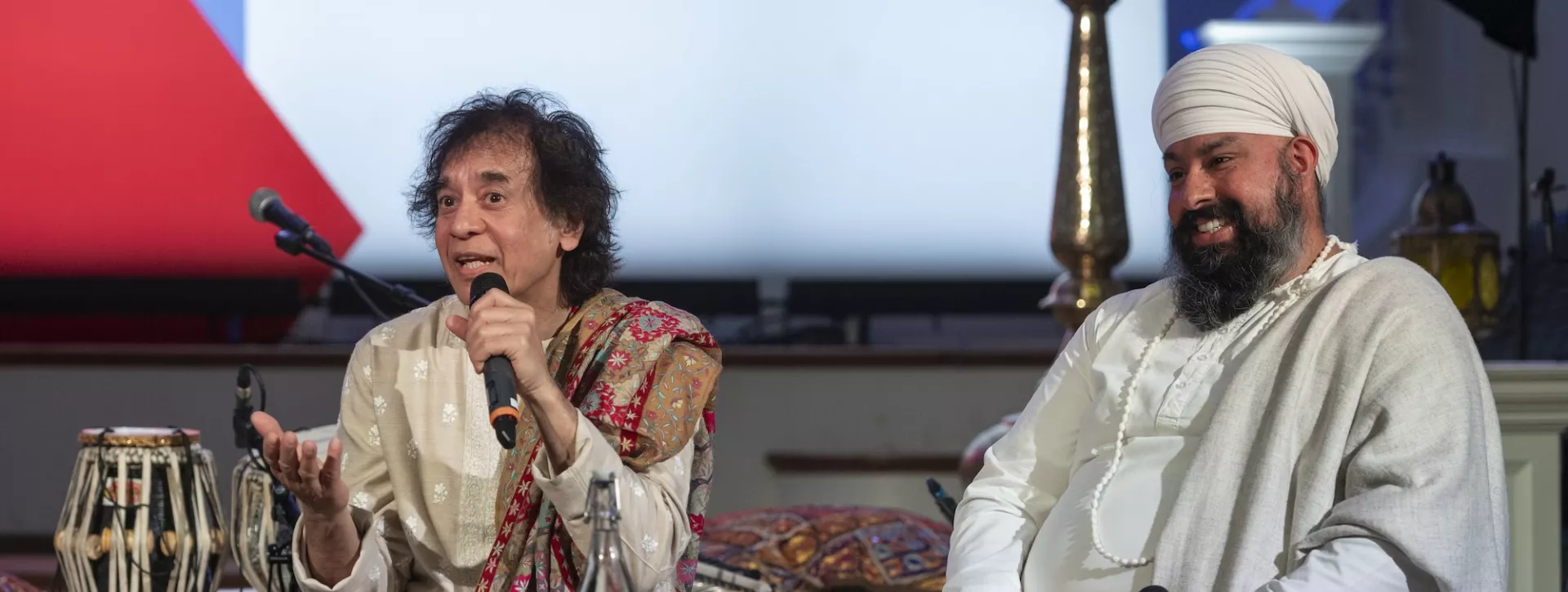 Zakir Hussain in conversation