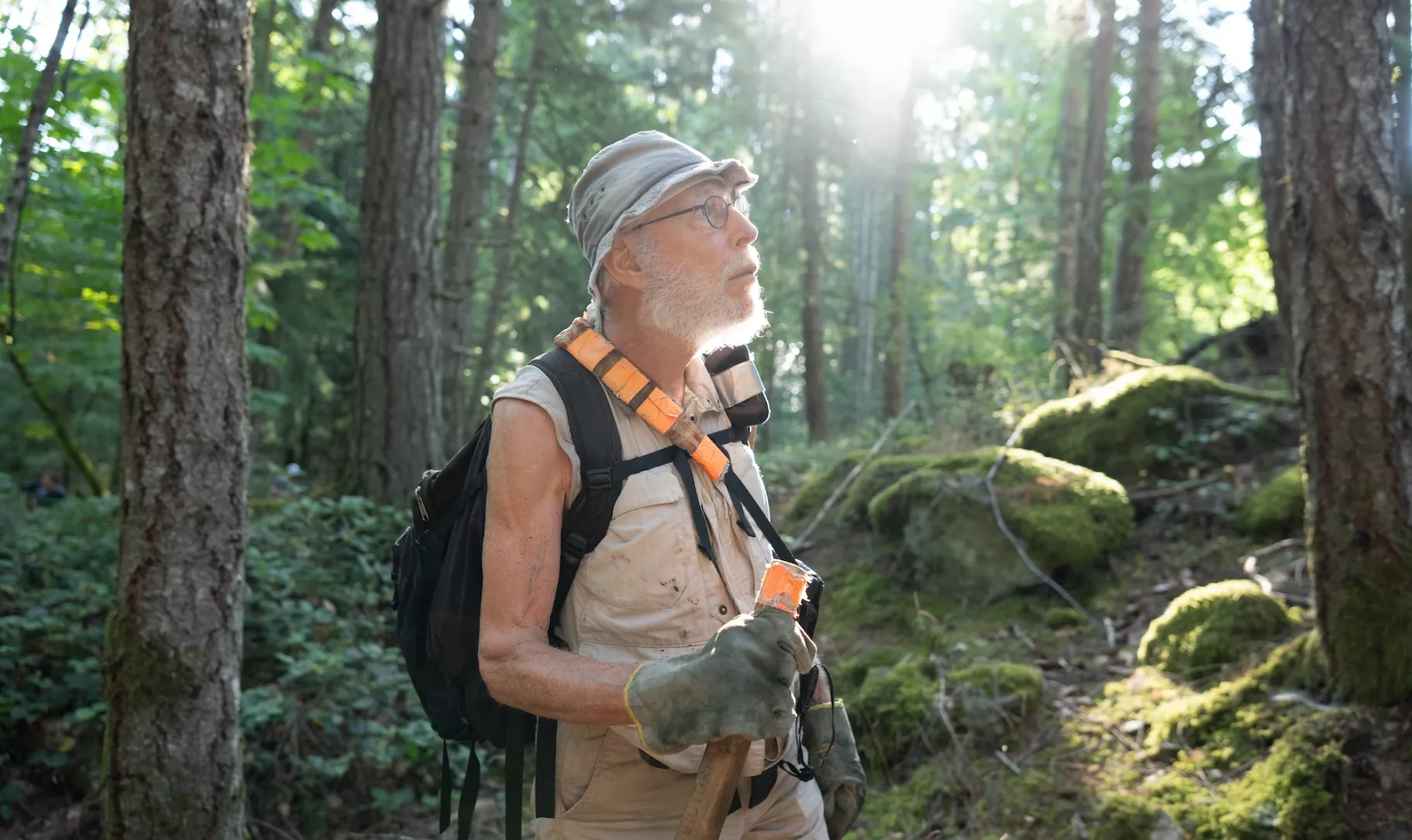 Paul Hoffman hiking