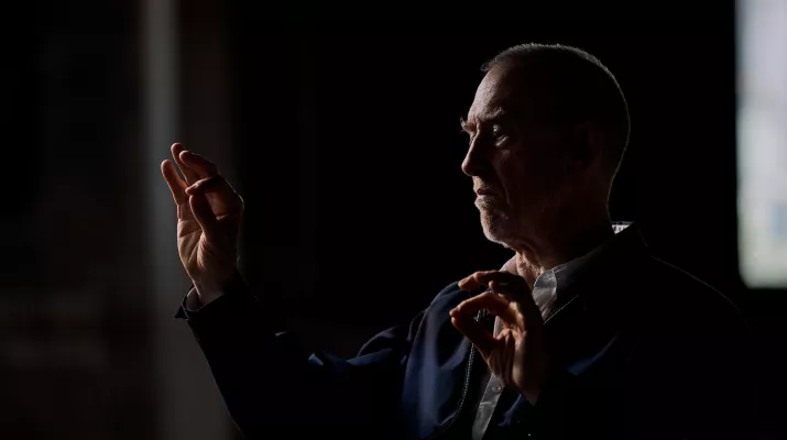 William Forsythe conducting
